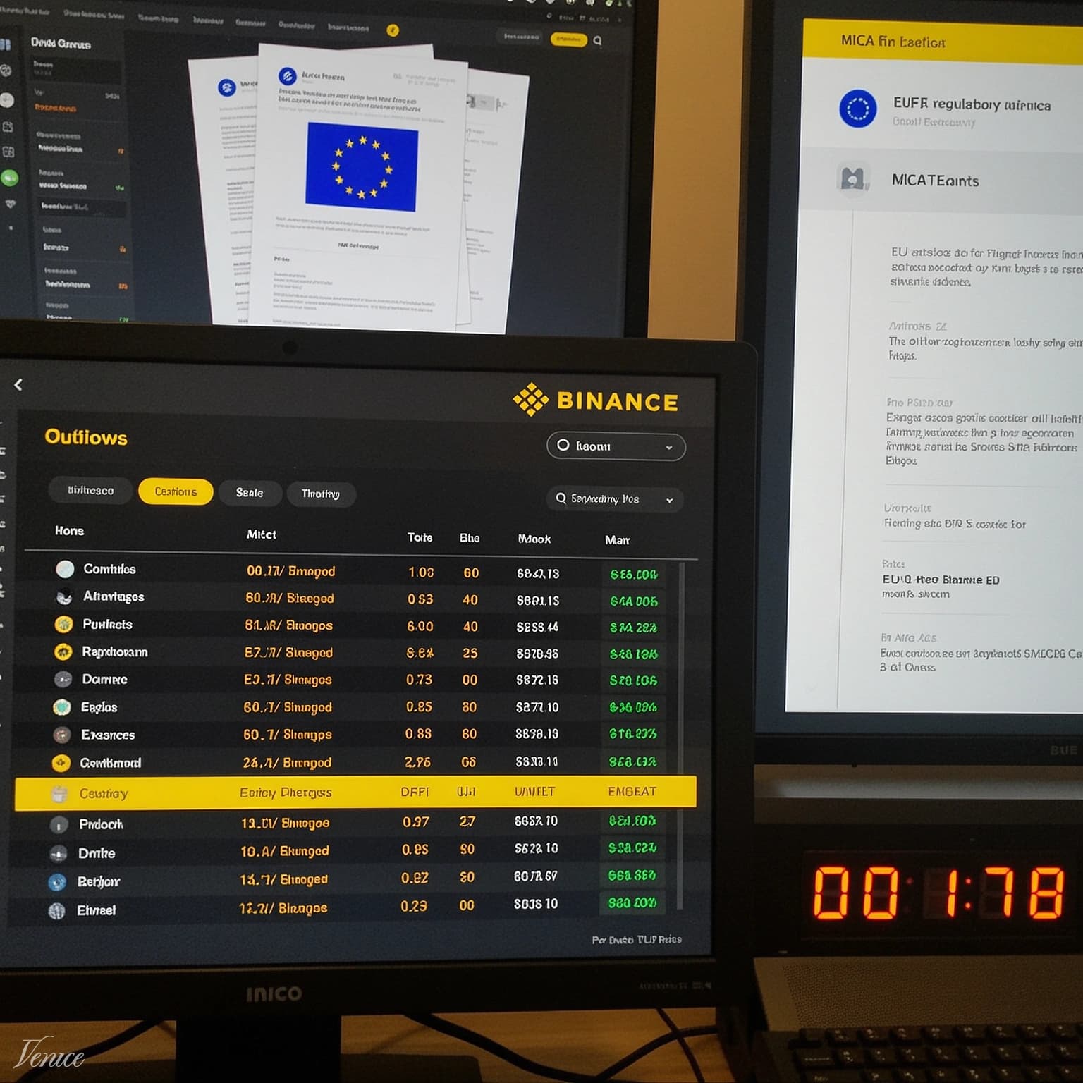 Binance Posts Over $400M in Weekly Net Outflows as MiCA Deadline Nears