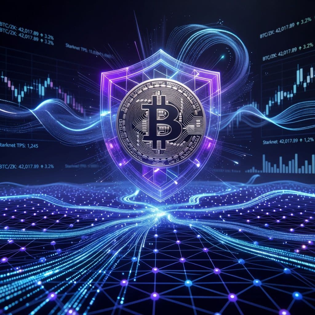 Starknet Launches strkBTC: ZK-Powered Shielded Bitcoin on Layer 2