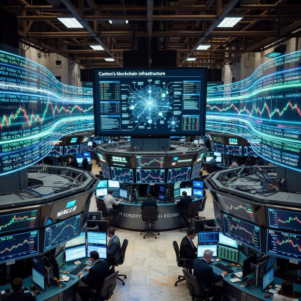 DTCC Moves $6T Treasuries On-Chain via Canton’s RWA Rails