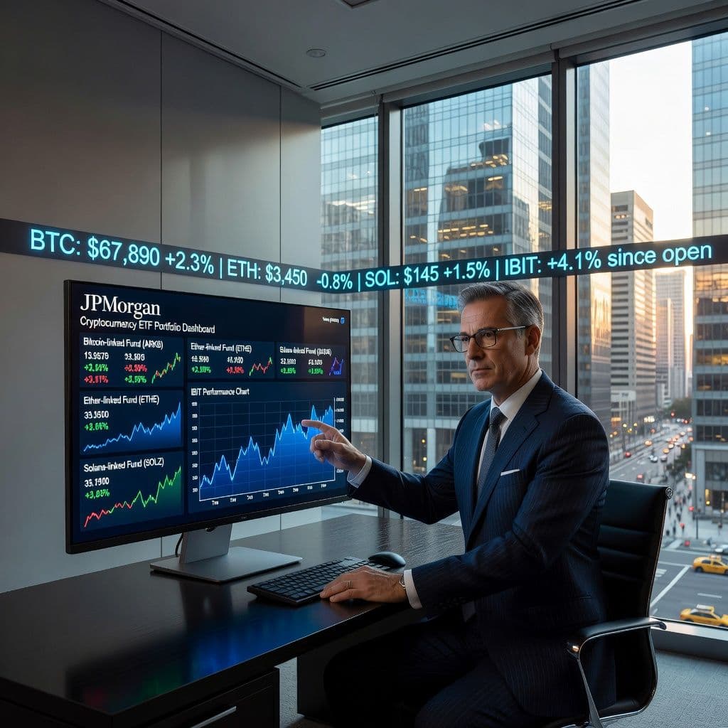 JPMorgan Boosts Bitcoin ETF Holdings by 174% in Q1, Led by BlackRock’s IBIT