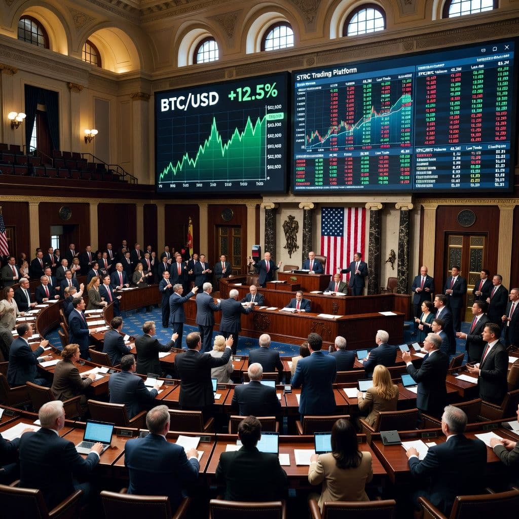 Bitcoin Hits $82K as Senate Moves on Clarity Act, Bitcoin Credit Surges