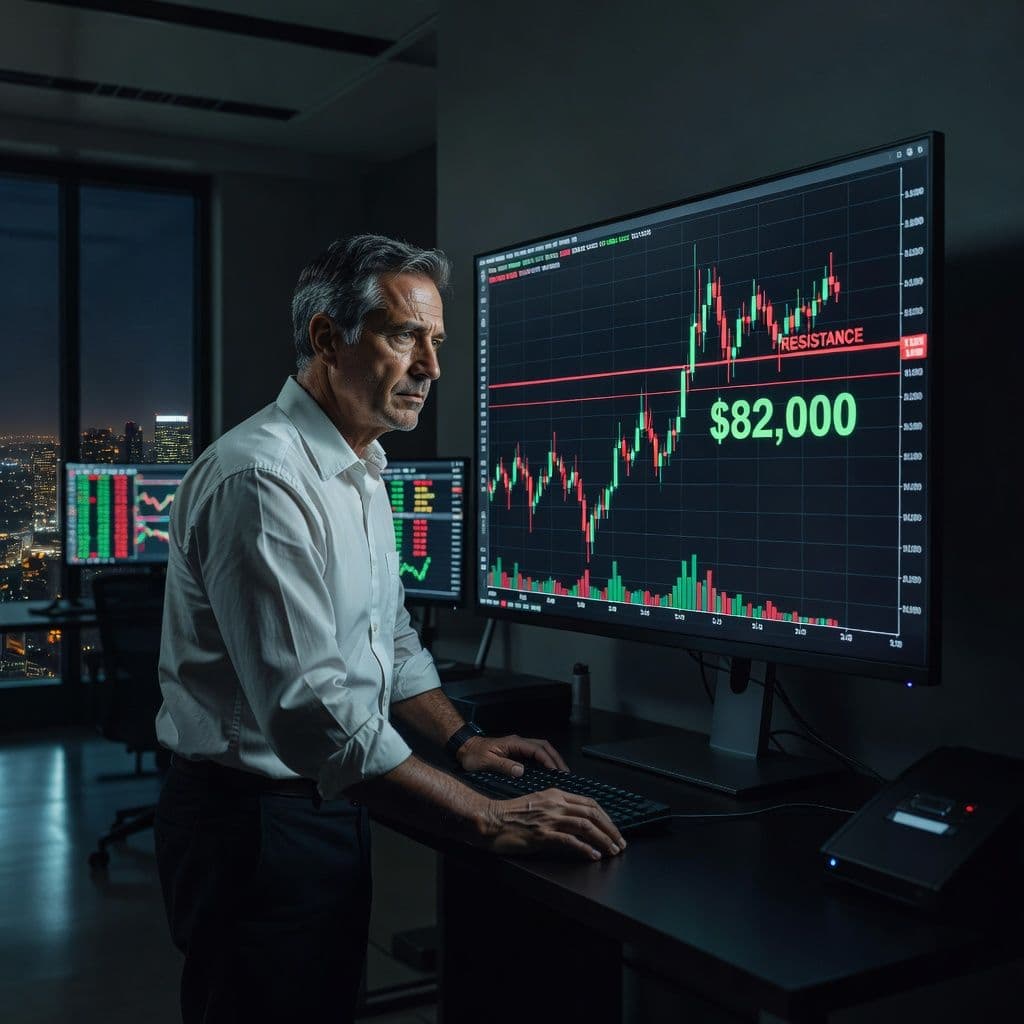 Bitcoin Rises to $82K as Demand Strengthens, Uncertainty Persists