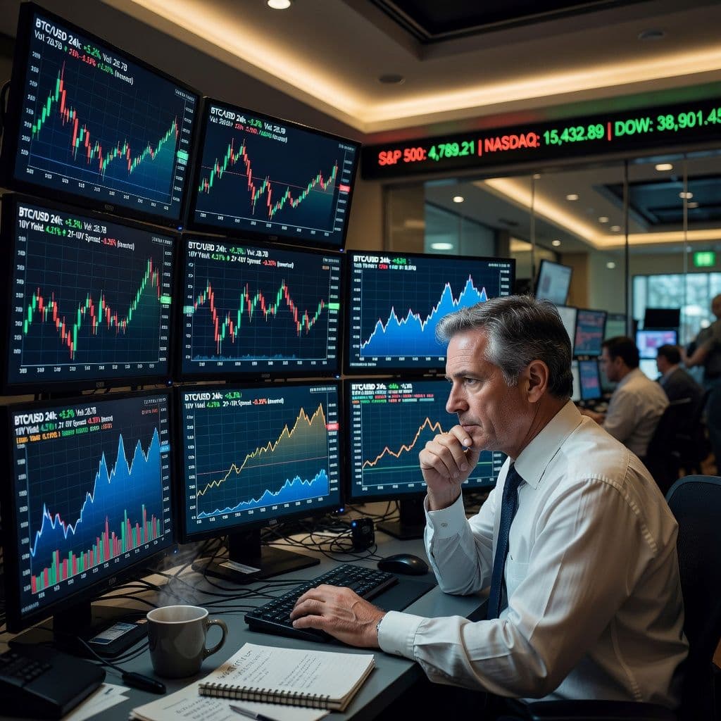 Bitcoin Unfazed as Institutions Sell Amid Rising Treasury Yields