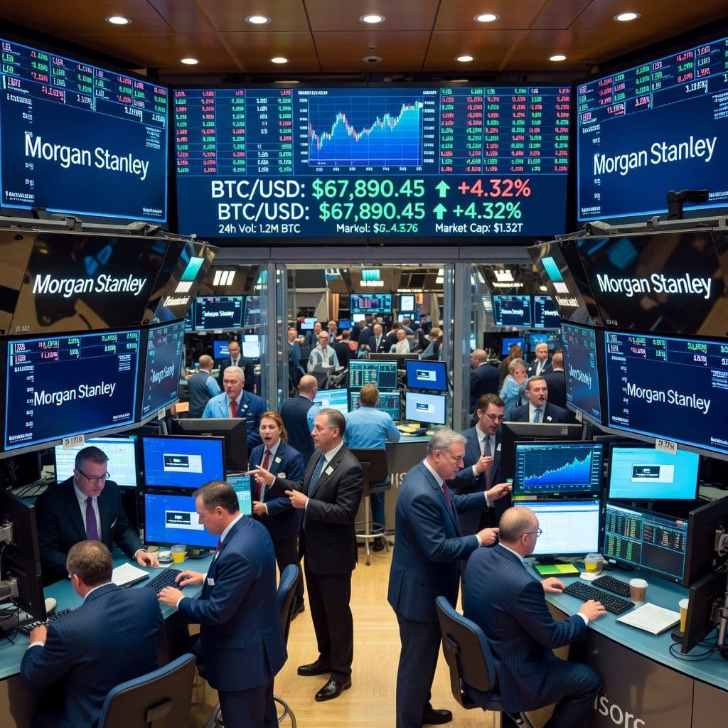 Morgan Stanley Launches Bitcoin ETF on NYSE