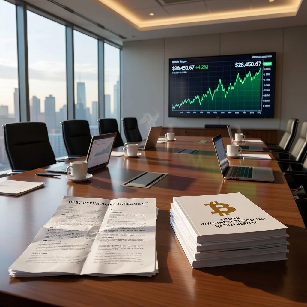 Bitcoin Giant Strategy Aims to Retire $1.5B in Debt, May Sell BTC