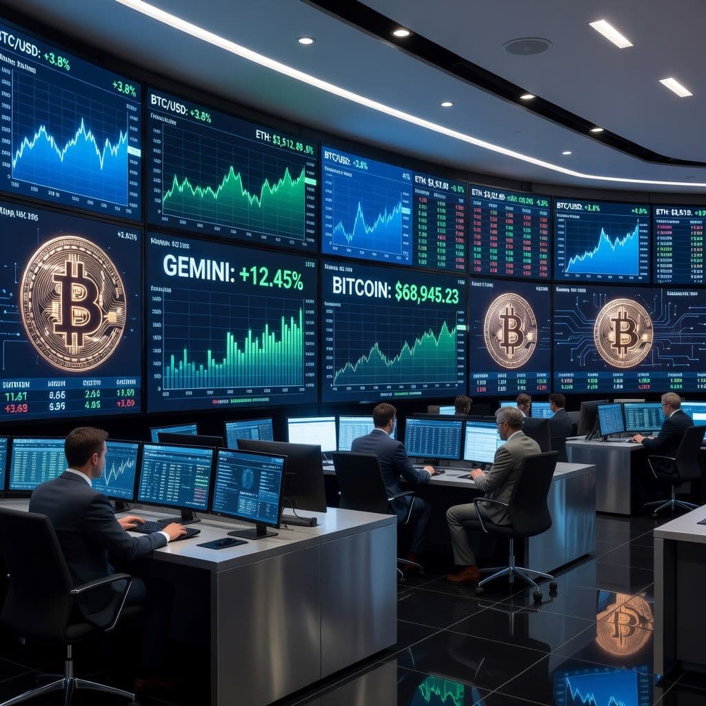 Gemini Stock Jumps on $100M Bitcoin Investment and 42% Revenue Growth