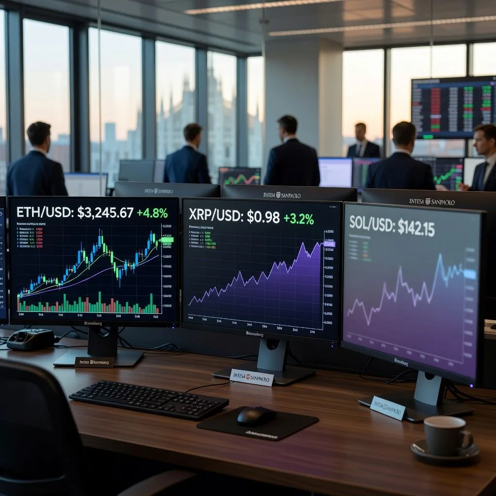 Italy’s Largest Bank Boosts Crypto Holdings to $235M in Q1
