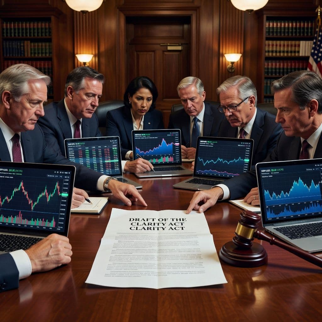 XRP Surges 5% as Clarity Act Moves Forward, But Institutional Boom Needs More