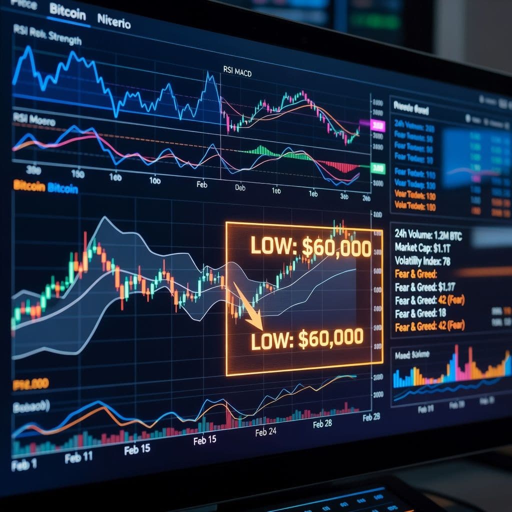 Bitcoin Metrics Hint February's $60K Drop May Have Been the Bottom