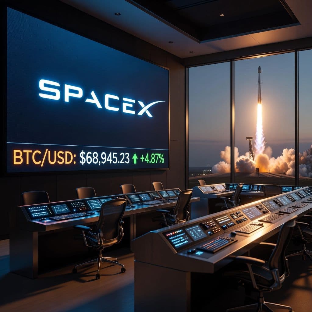 SpaceX Holds $1.45 Billion in Bitcoin as IPO Looms