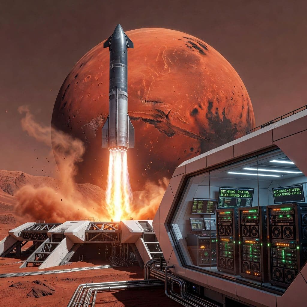 Bitcoin Billionaire Chun Wang Books First SpaceX Mars Mission