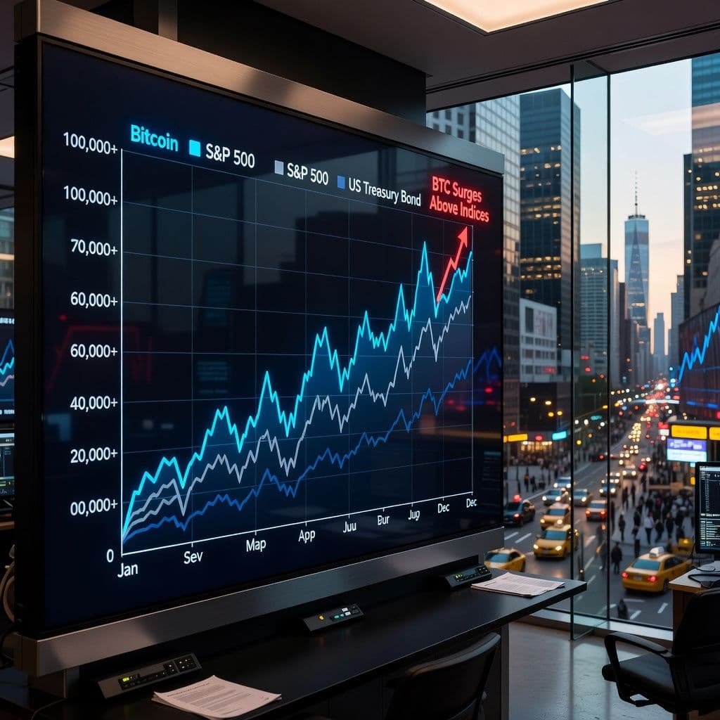 Bitcoin Poised to Outperform Stocks, Bonds Amid Persistent Inflation