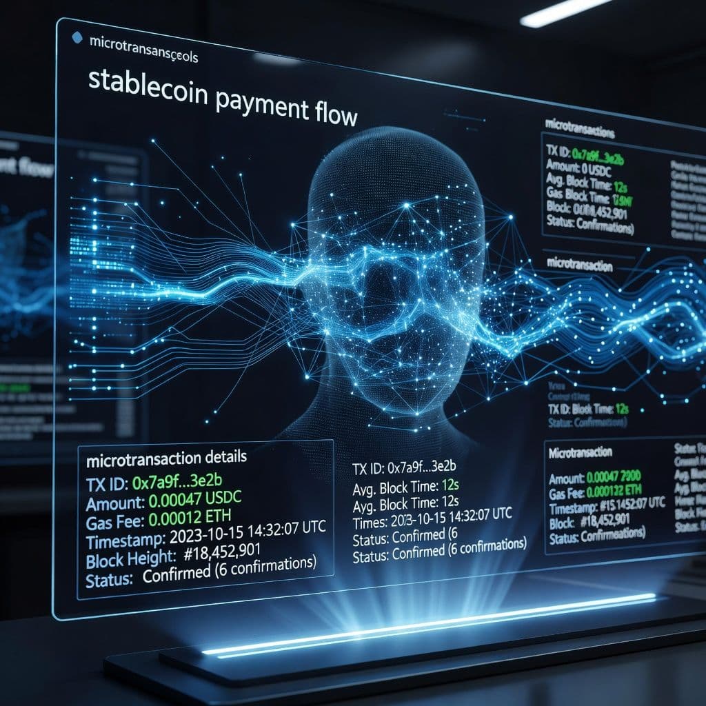 Stablecoins Preferred for AI Agent Payments, Report Finds