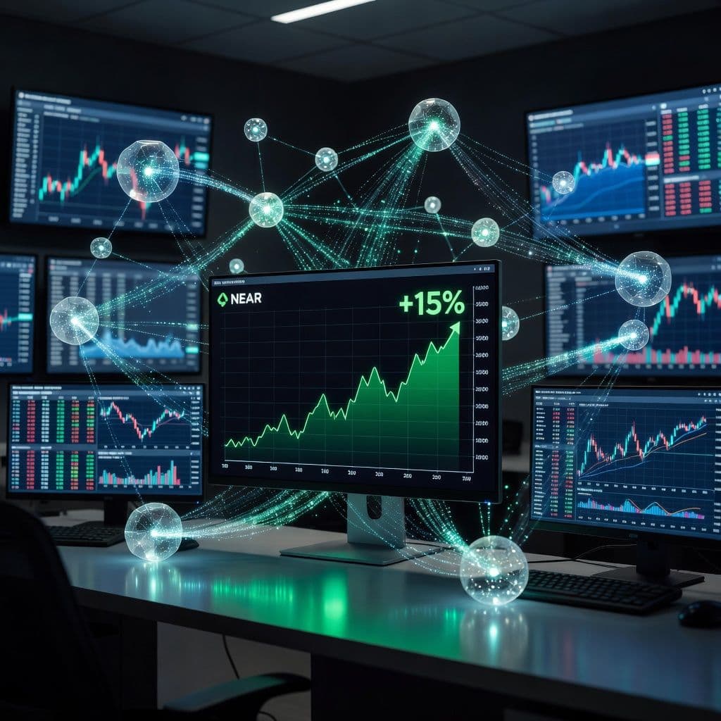 NEAR Price Surges 15% as Cross-Chain Activity Booms