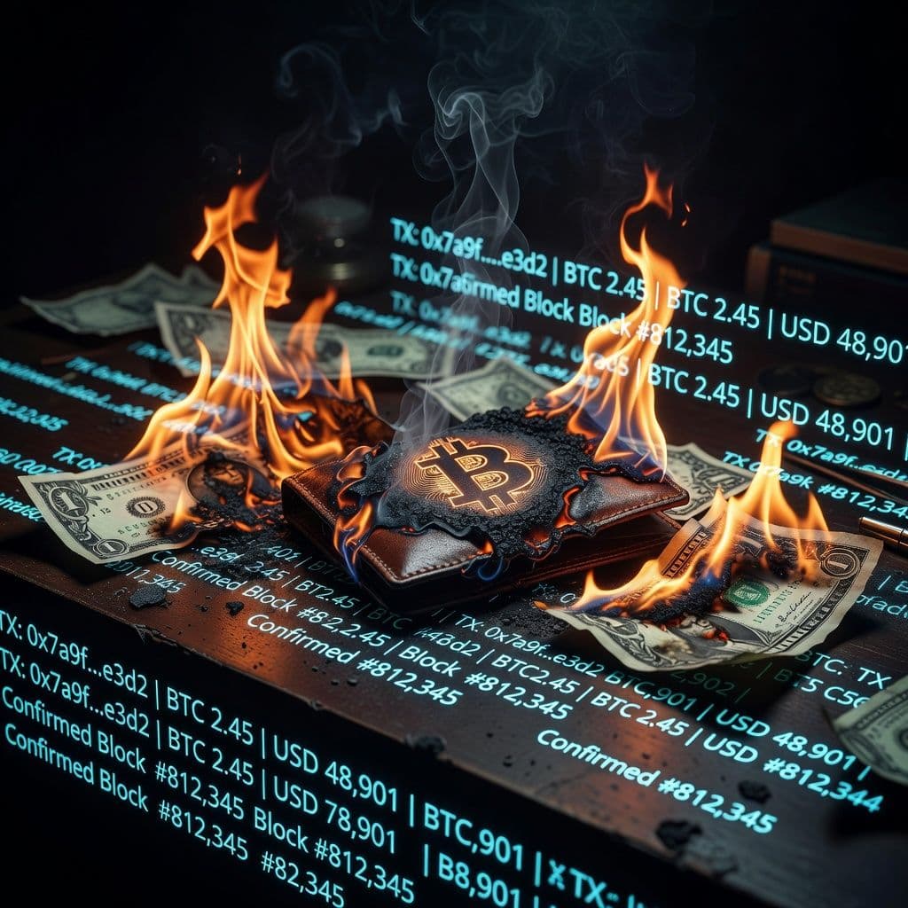 Someone Just Burned $8.2 Million in Bitcoin—Here's Why It Matters