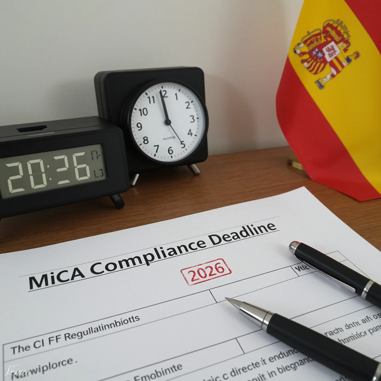 Spain: No Extensions for Crypto Firms to Meet EU MiCA Deadline