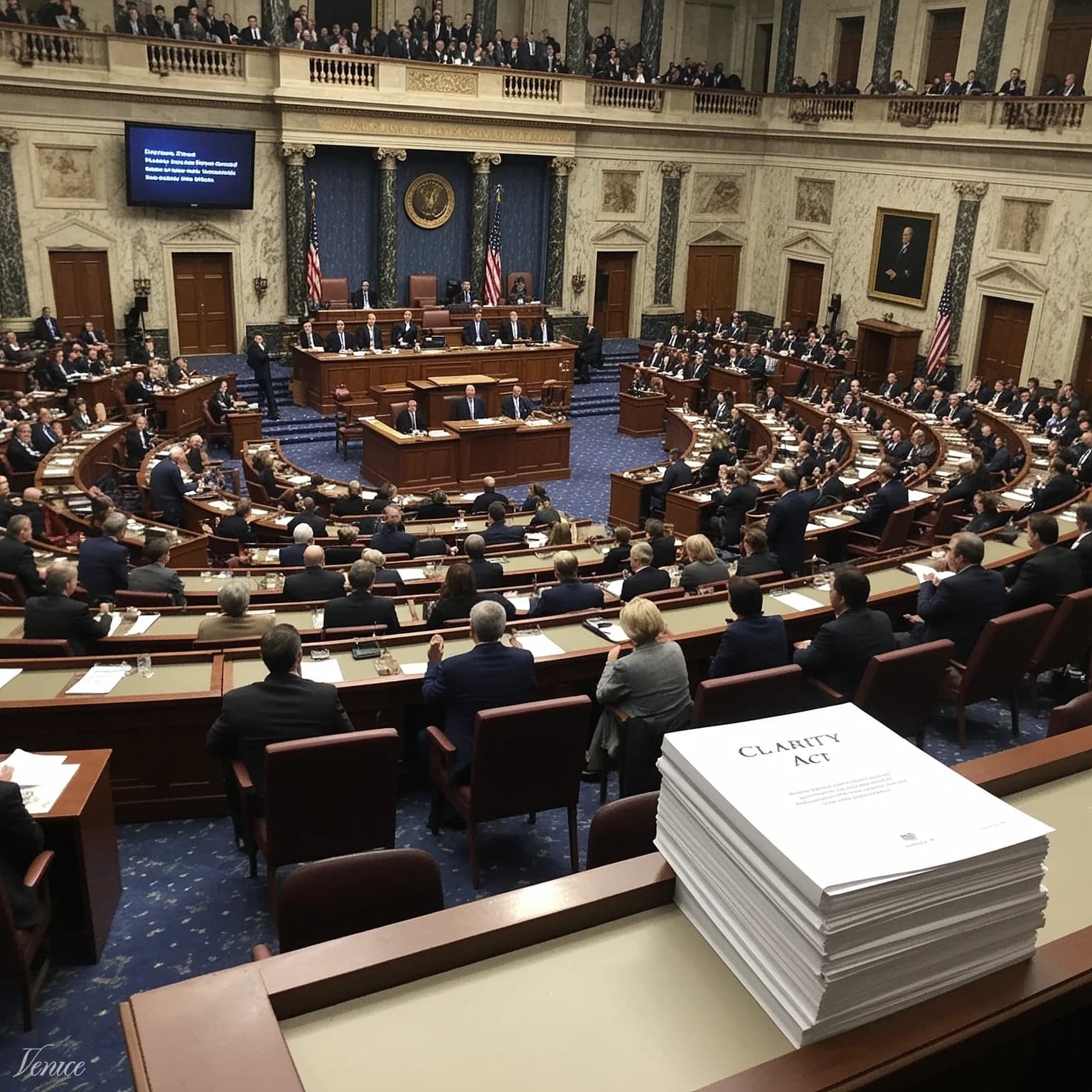 Galaxy Research Cuts CLARITY Act Passage Odds to 50-50 as Senate Clock Runs Out