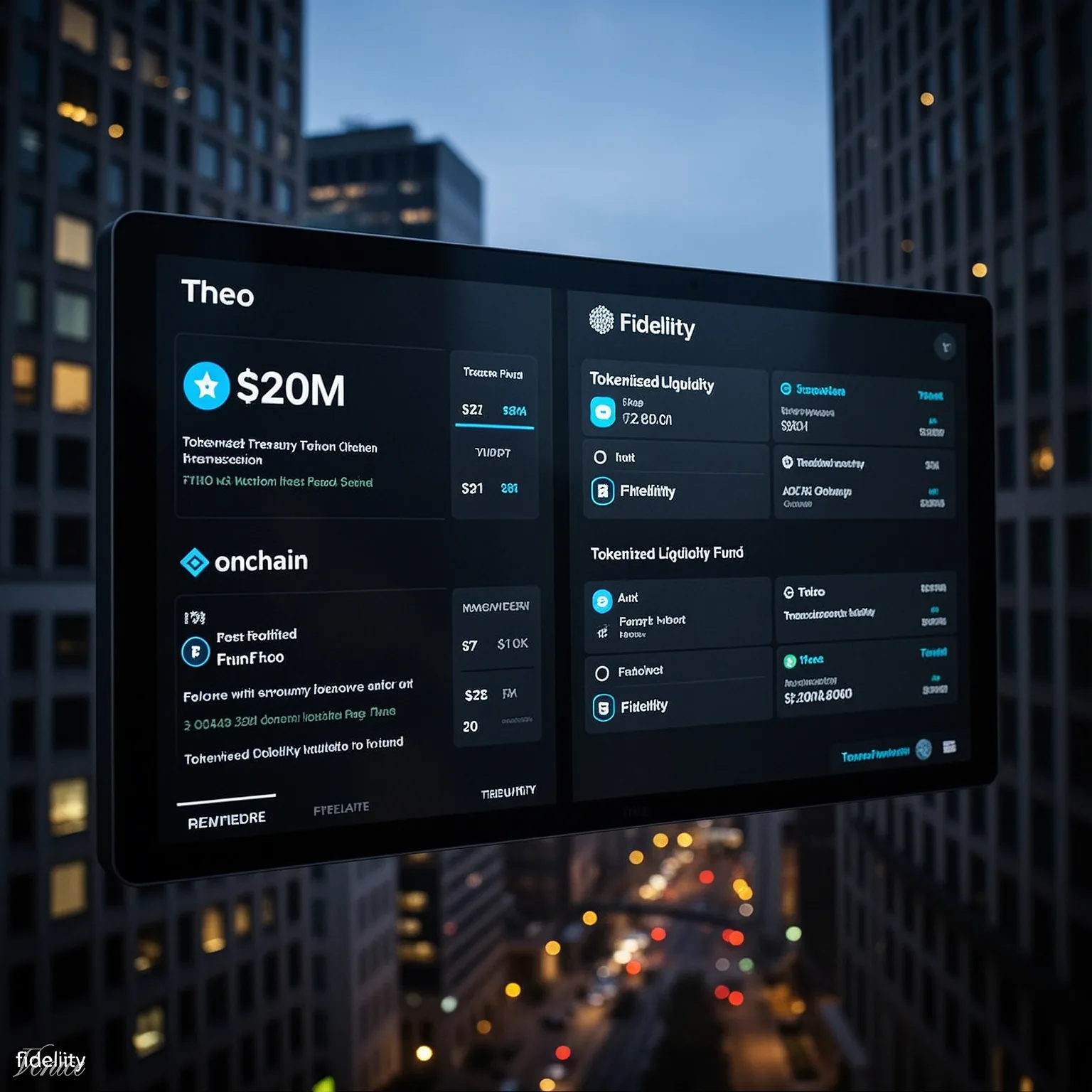 Theo becomes first crypto-native investor in Fidelity tokenized fund