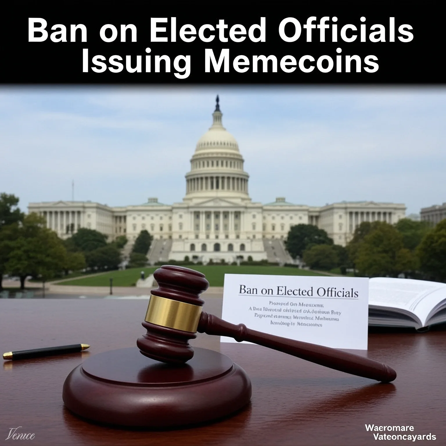 US Senator Calls for Ban on Elected Officials Issuing Memecoins