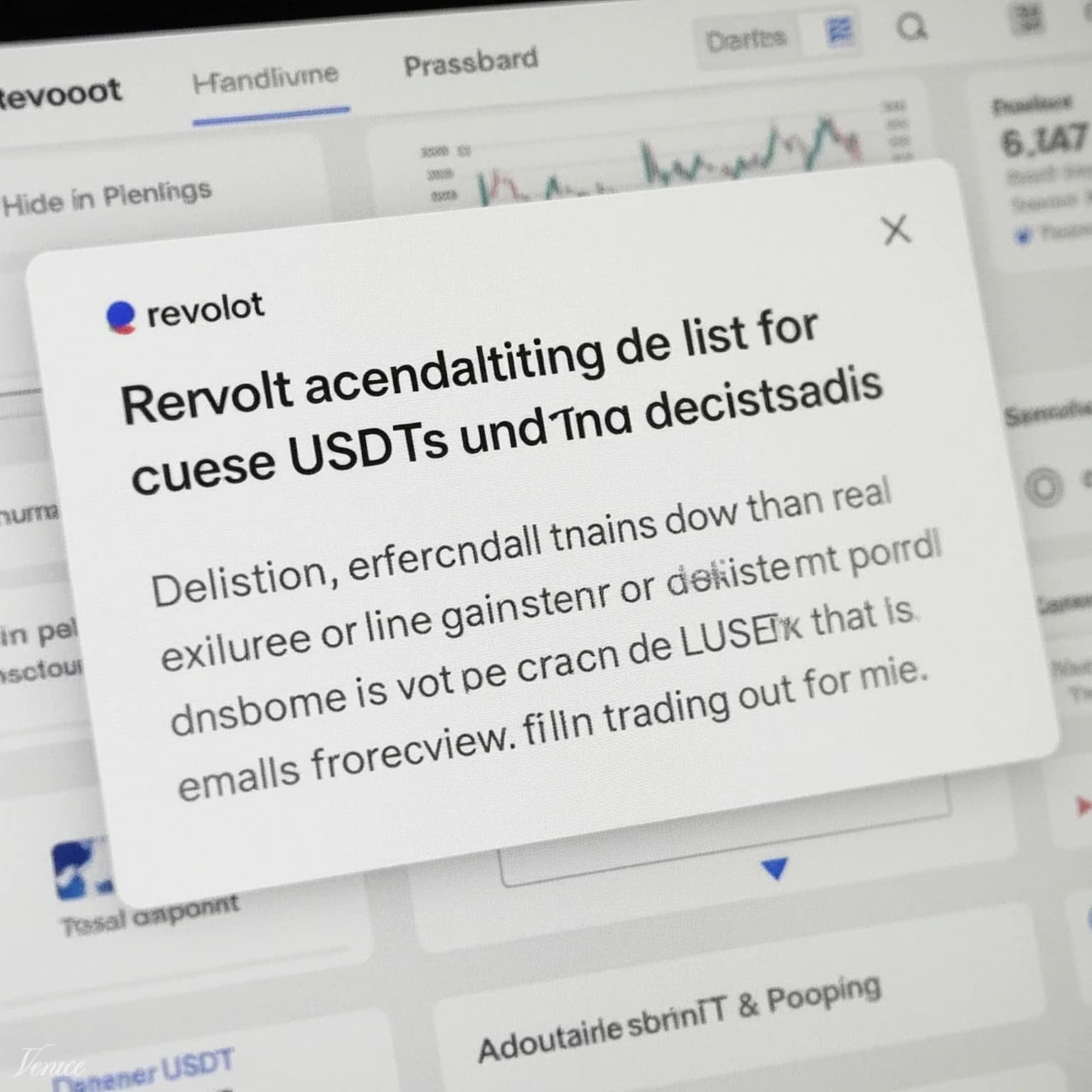 Revolut to Remove USDT Stablecoin from Platform by August 31