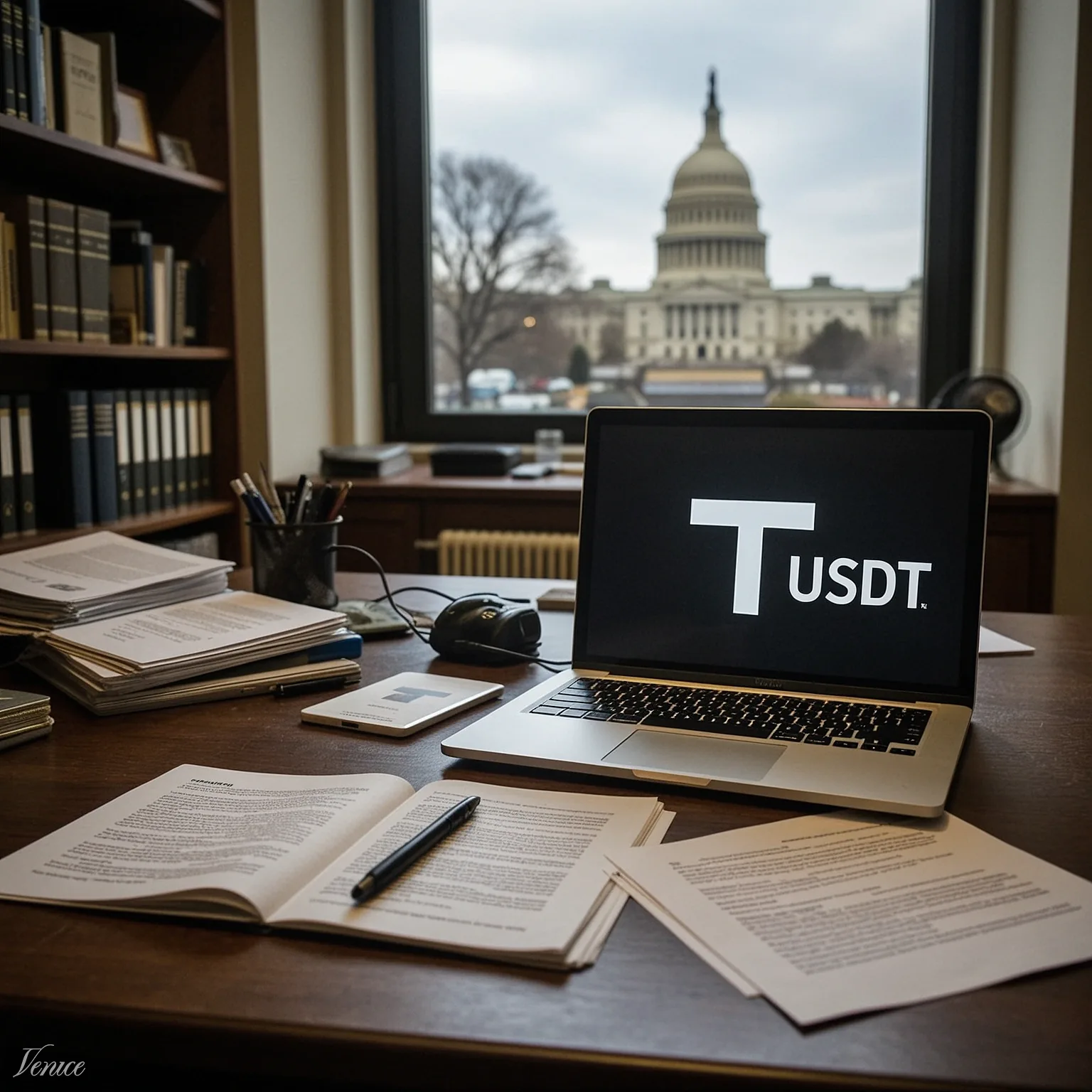 How Tether Benefited as Trump Insiders Shaped First Crypto Law