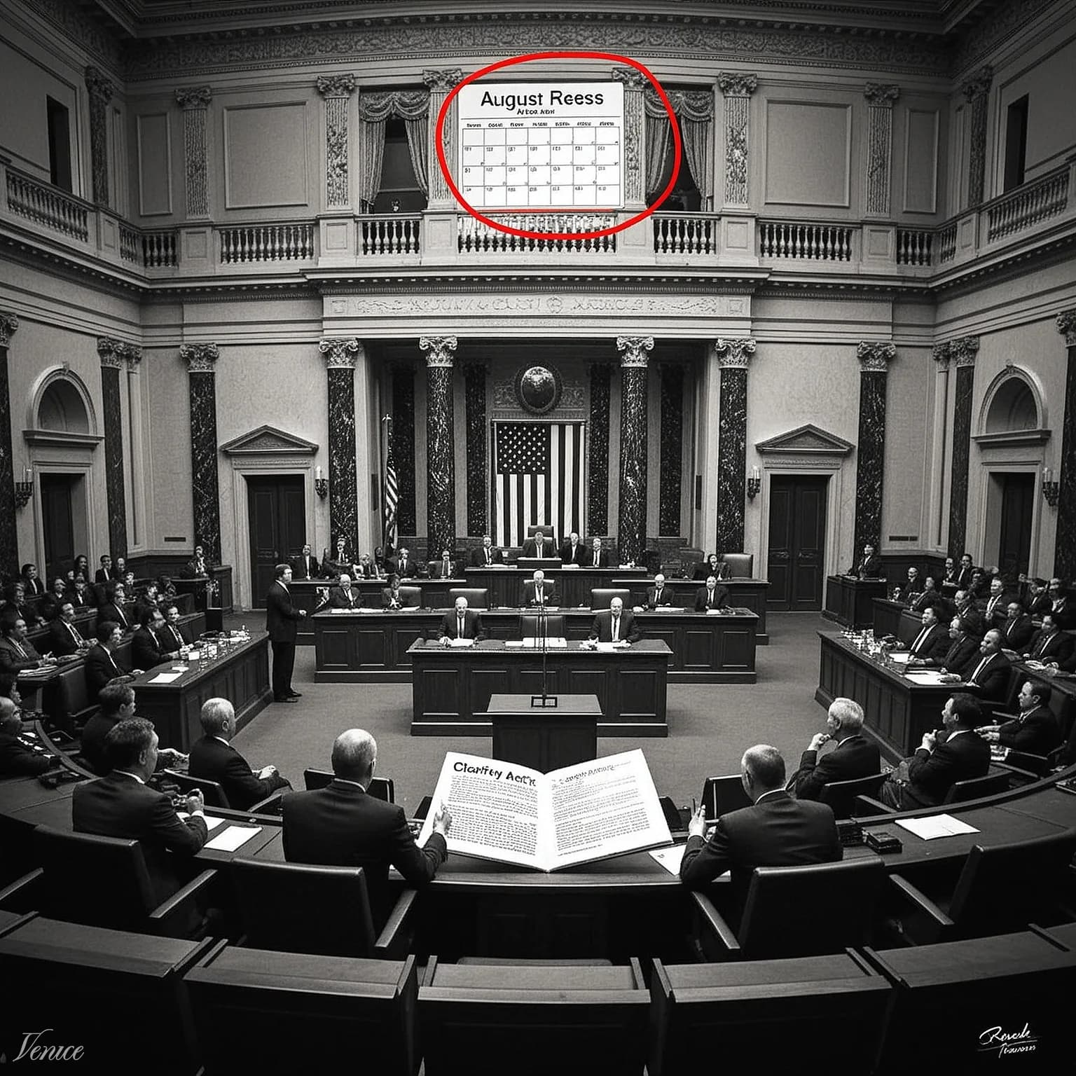 Clarity Act's Passage in Doubt as August Recess Approaches