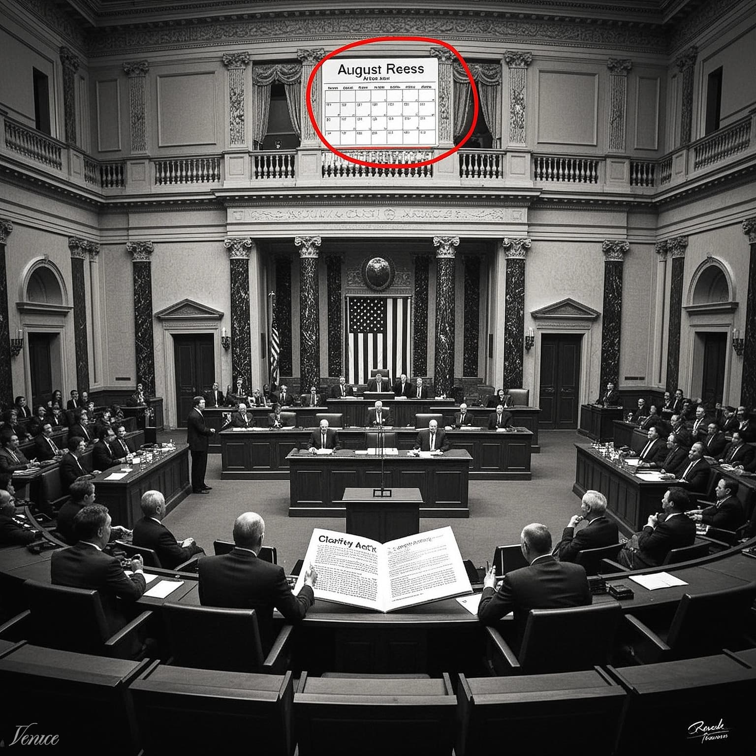 Clarity Act's Passage in Doubt as August Recess Approaches