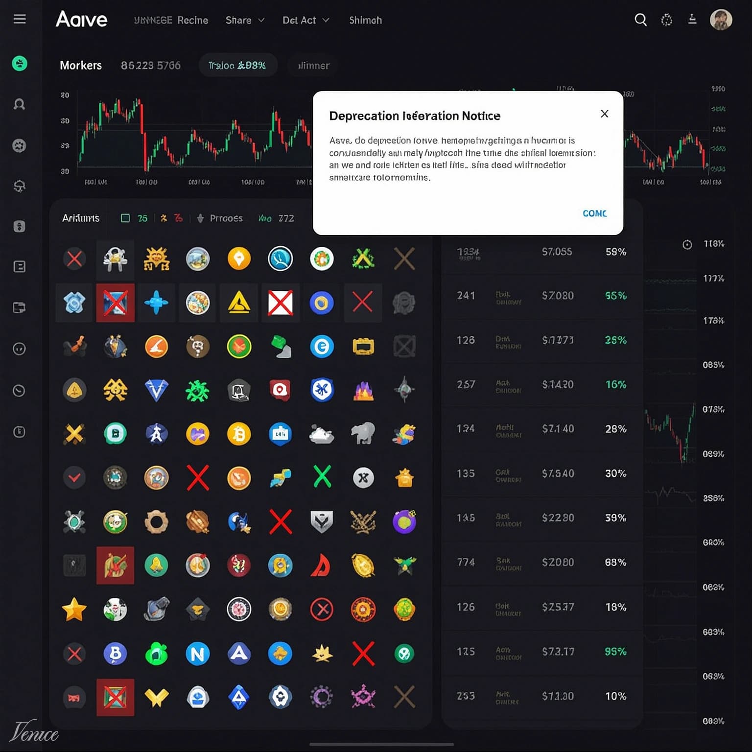 Aave Proposes Deprecating 75 Reserves, Impacting $98M in Assets