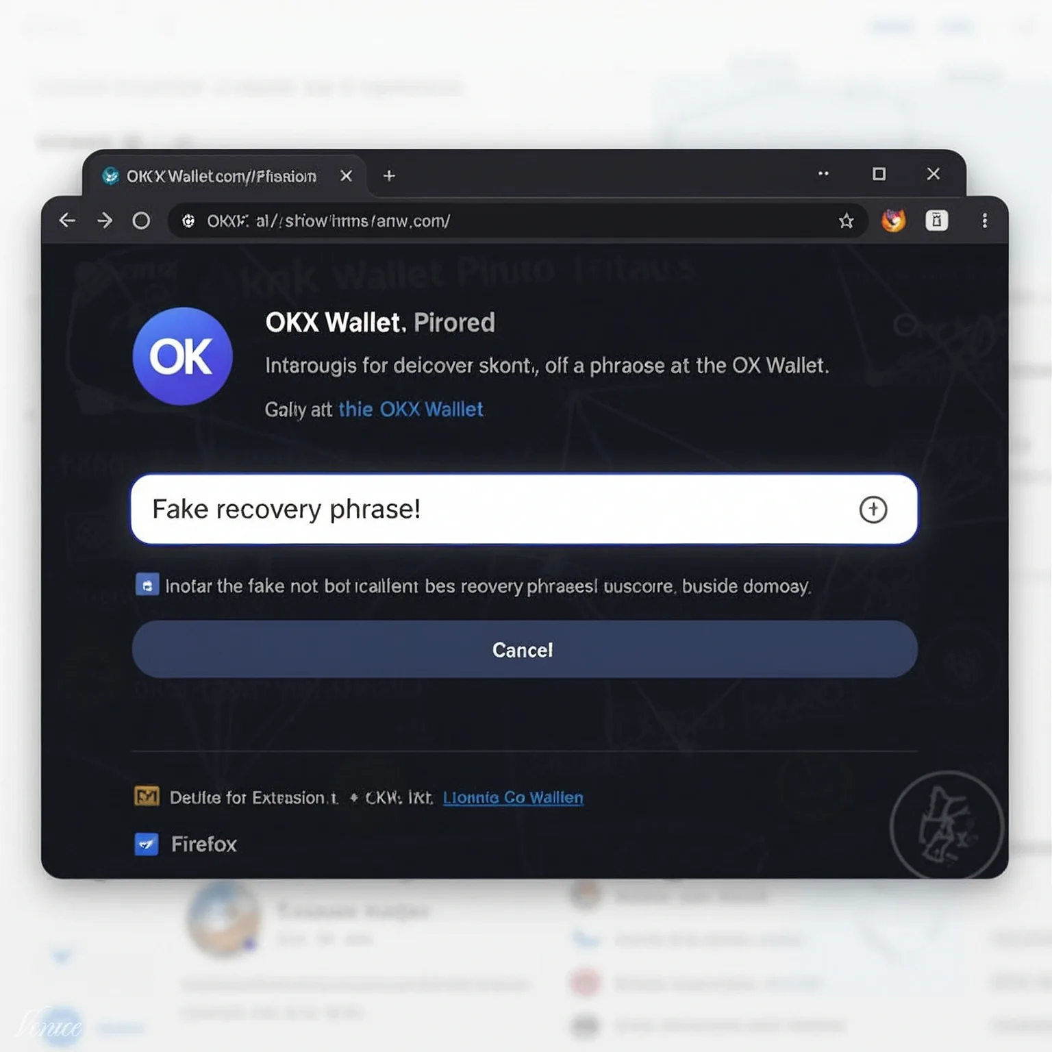 Dozens of Fake Firefox Extensions Impersonate OKX, Rabby, TronLink to Steal Crypto Wallets