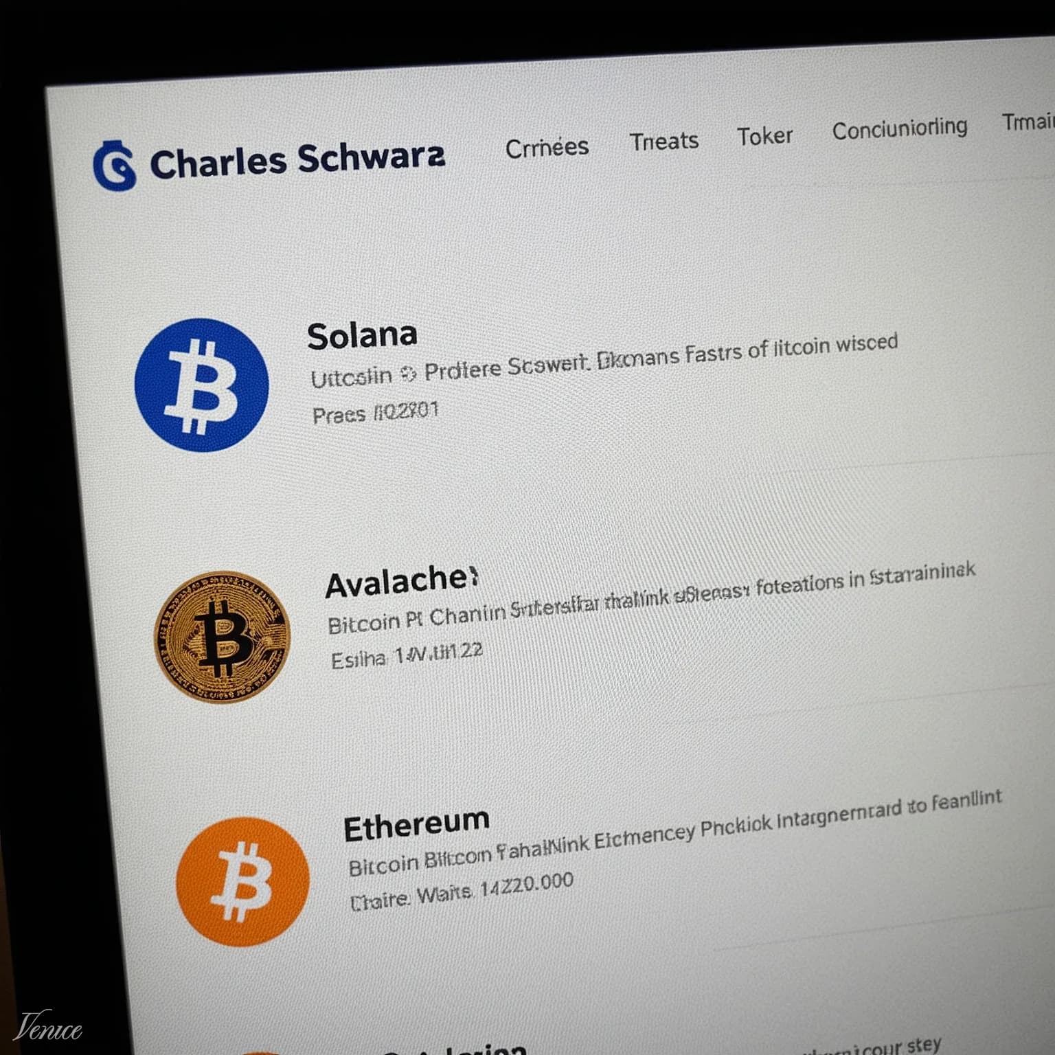 Charles Schwab Expands Crypto Trading to Solana, Avalanche, and Chainlink