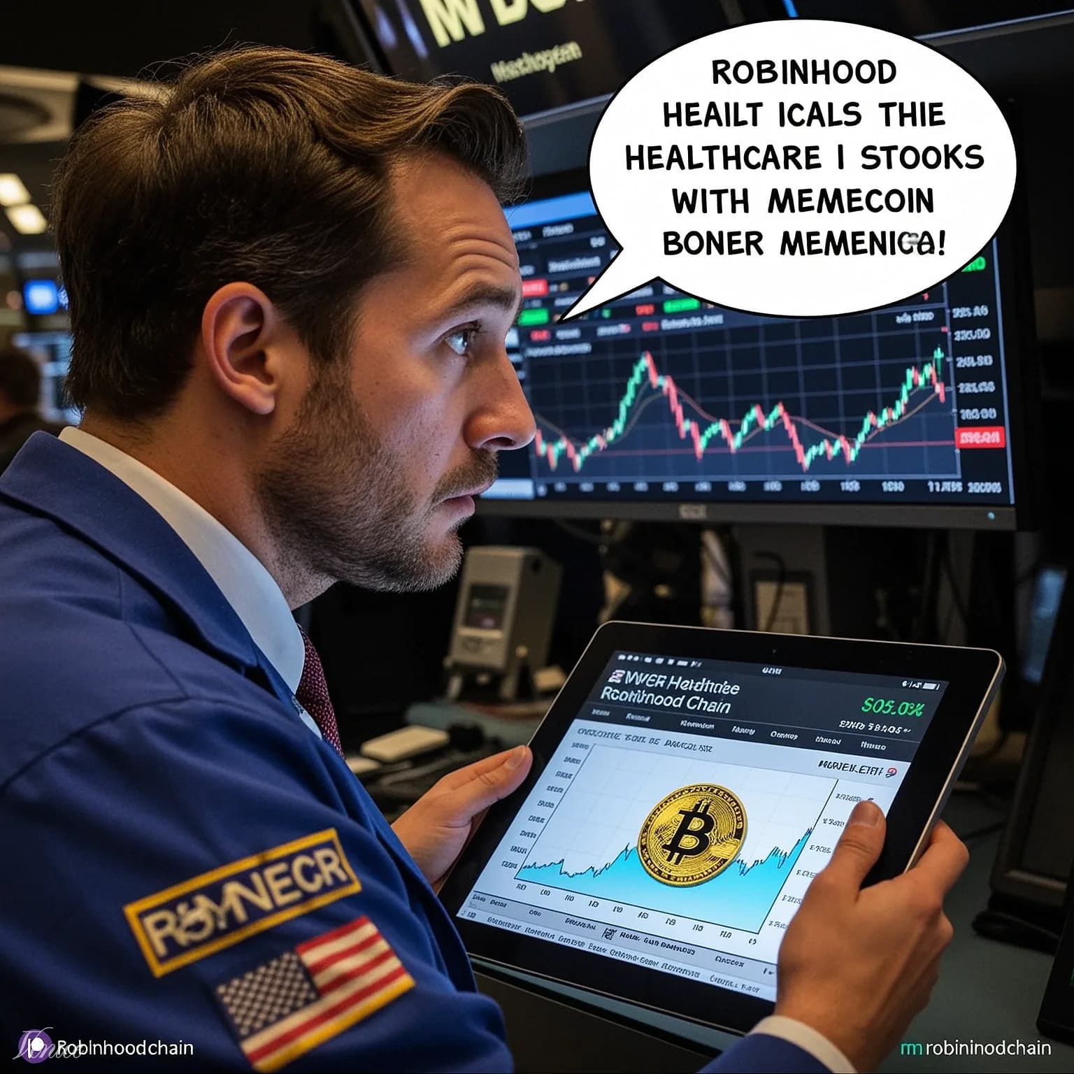 DeFi Degens Swap Healthcare Stocks for BONER Meme Coin on Robinhood Chain