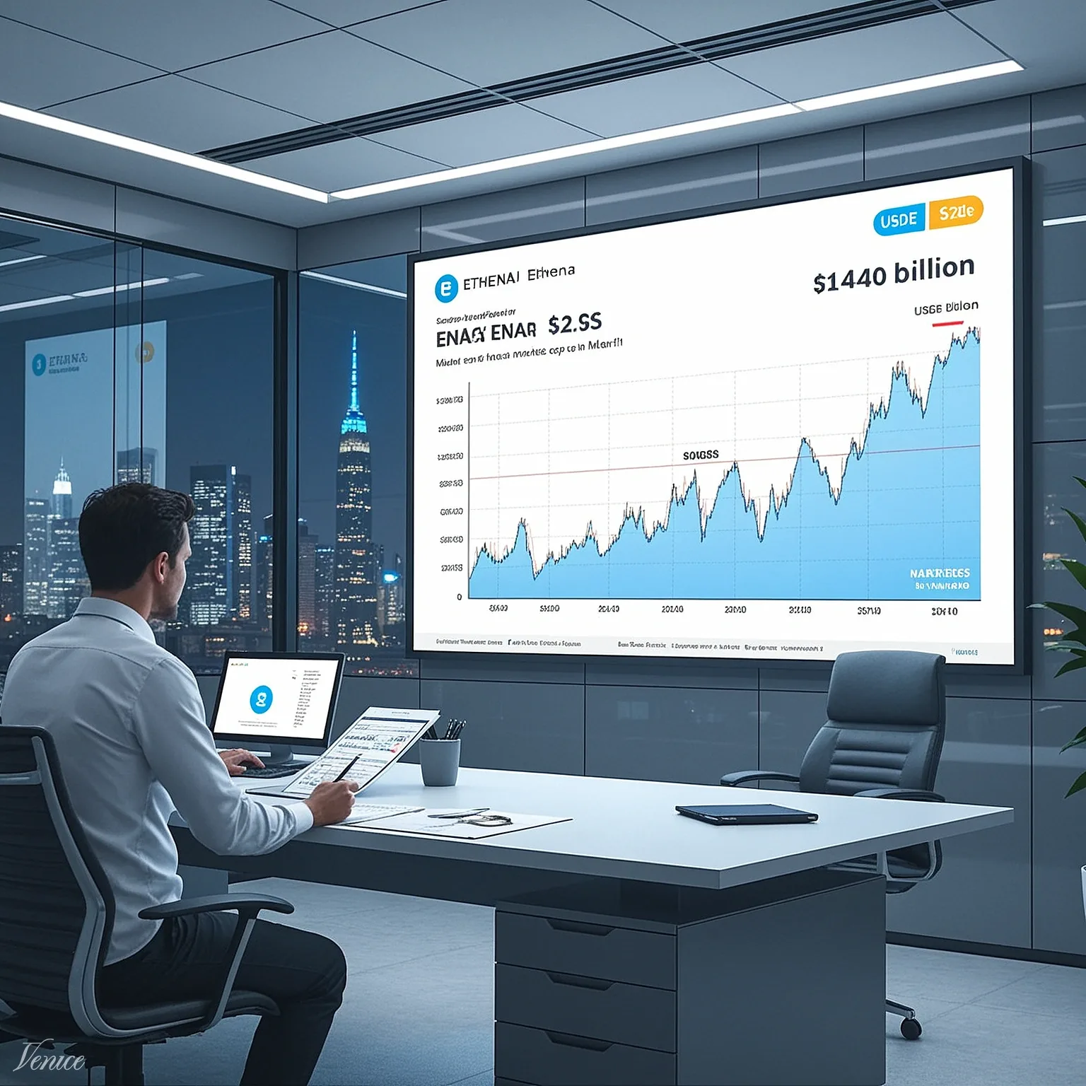 Standard Chartered Predicts 600% Upside for ENA, USDe to Hit $40B by 2028